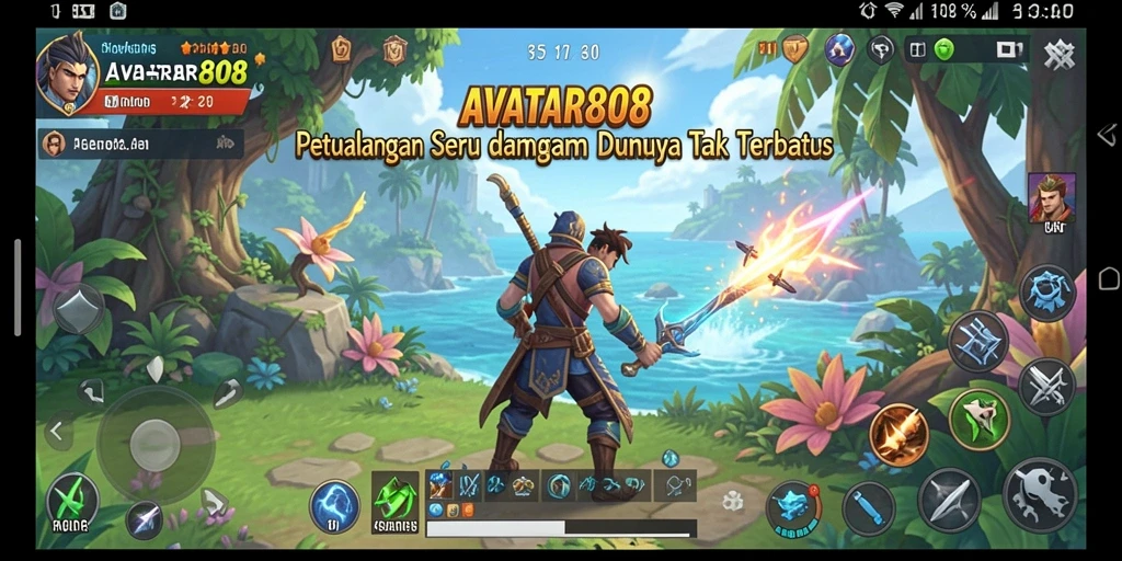 Gameplay menarik dari AVATAR808 dengan petualangan yang mendebarkan.