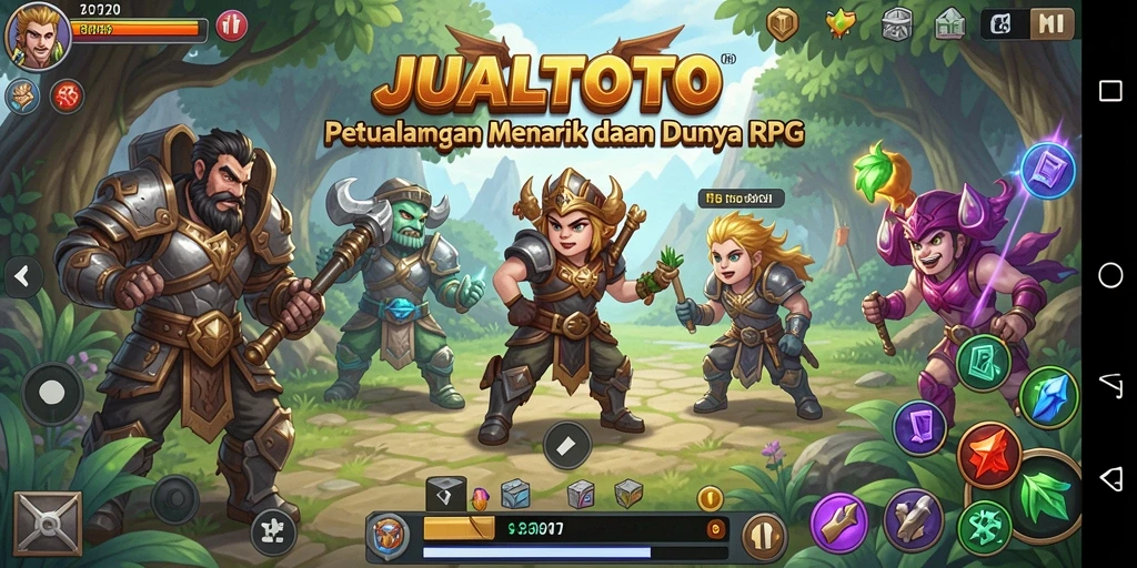 Tampilan gameplay JUALTOTO yang mendebarkan dan penuh aksi.