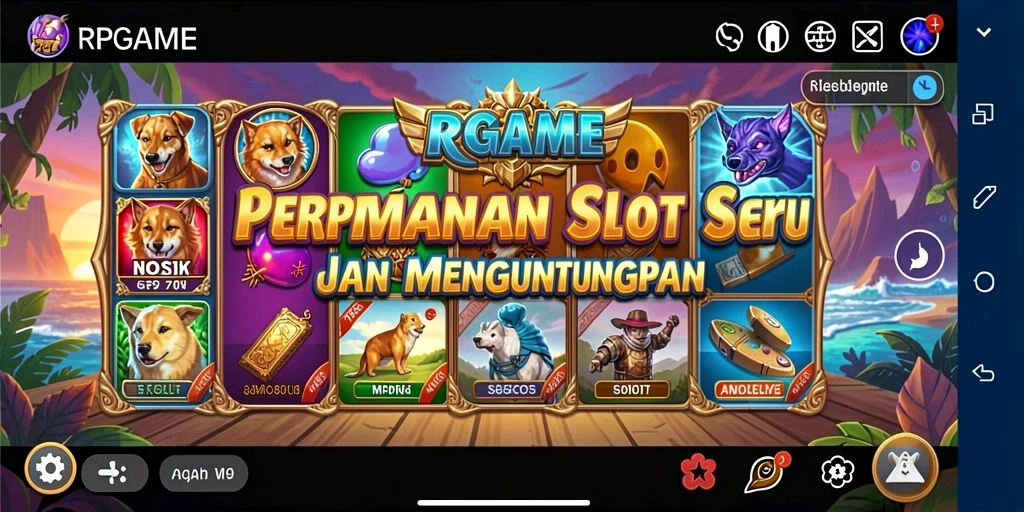 Gameplay menarik dari RPGAME dalam dunia slot.