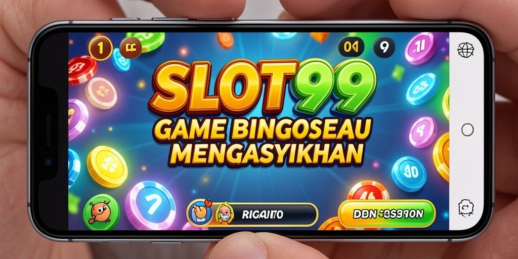 Screenshot gameplay SLOT99 menampilkan suasana Bingo yang seru dan interaktif.