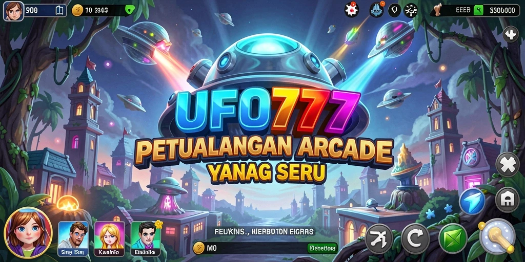Tampilan menarik dari gameplay seru UFO777 yang penuh warna.