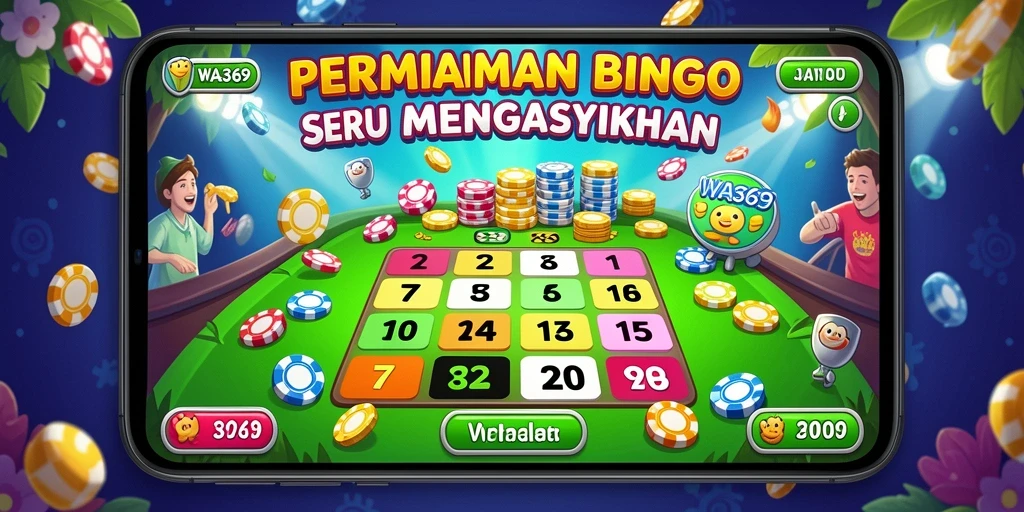 Gameplay seru Bingo di WA369 dengan teman-teman.