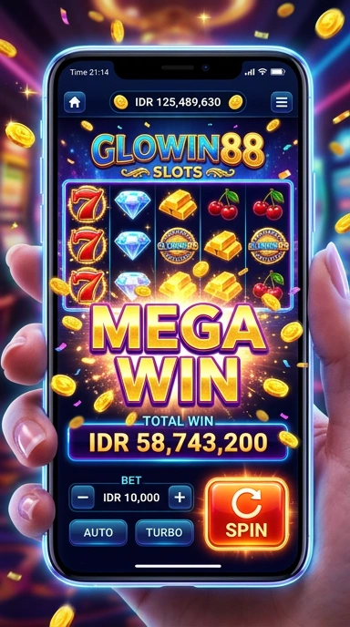 Tampilan antarmuka pengguna glowin88 yang intuitif.